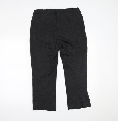 Bonmarché Womens Grey   Trousers  Size 12 L22 in