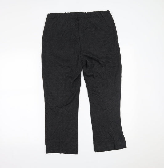 Bonmarché Womens Grey   Trousers  Size 12 L22 in