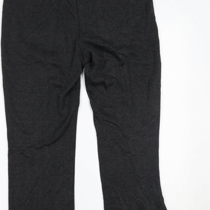 Bonmarché Womens Grey   Trousers  Size 12 L22 in