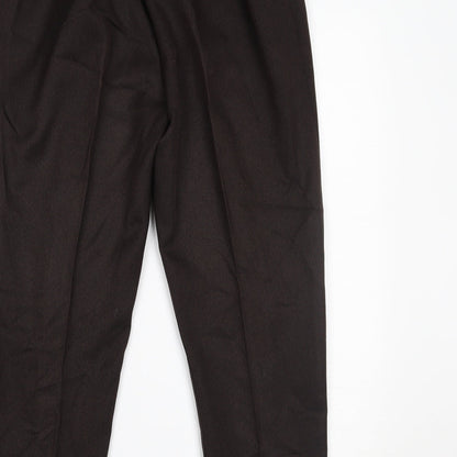 Preworn Womens Brown   Trousers  Size 16 L24 in