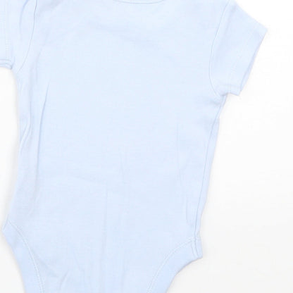 Nutmeg Baby Blue   Babygrow One-Piece Size 0-3 Months