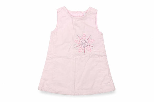 TU Baby Pink Geometric  Jumper Dress  Size 9-12 Months  - Christmas