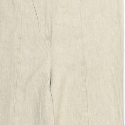 comfort Womens Beige   Trousers  Size 16 L24 in