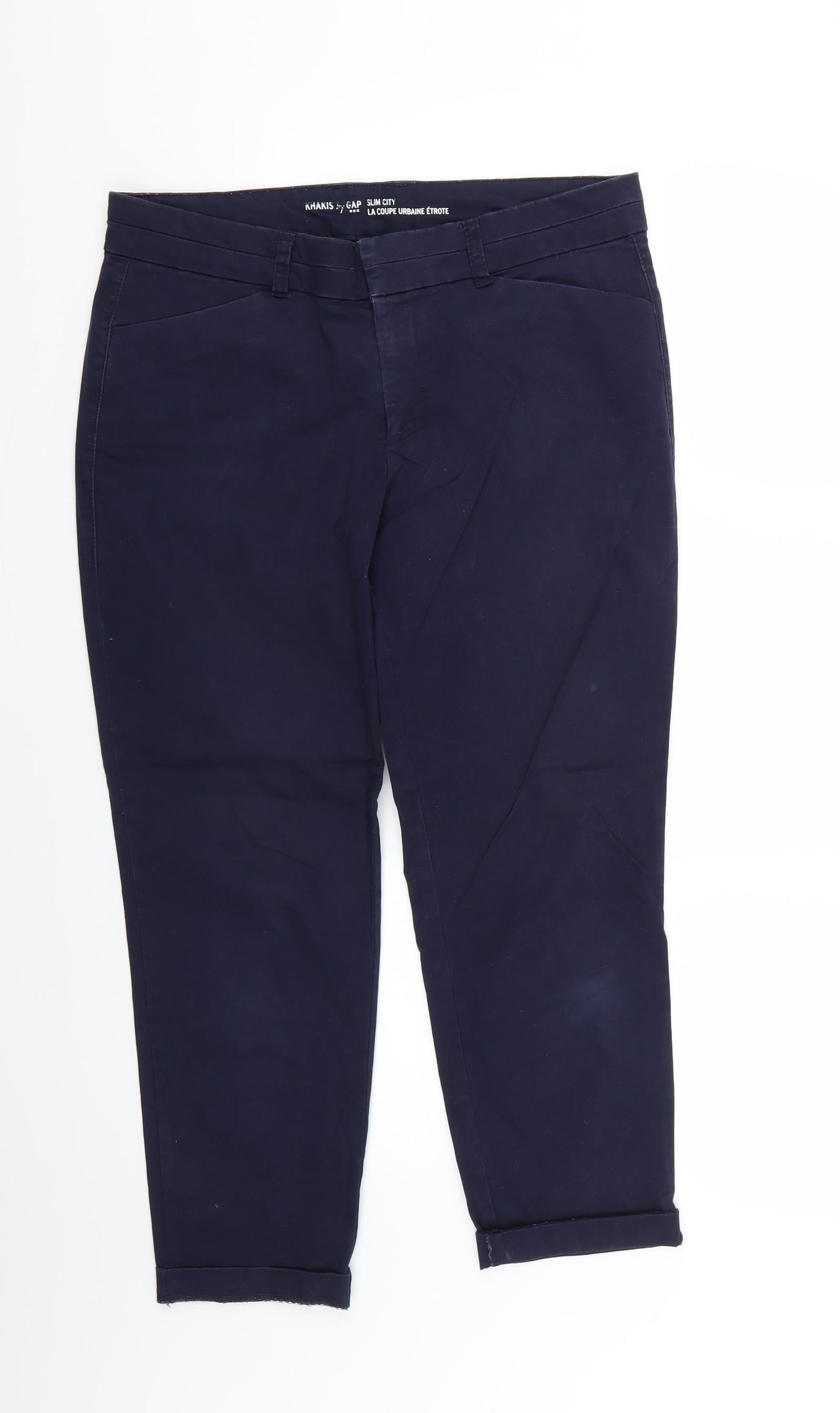 Womens UK Size 10 Preworn Regular Fit Skinny Blue Jeans
