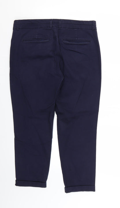 Womens UK Size 10 Preworn Regular Fit Skinny Blue Jeans