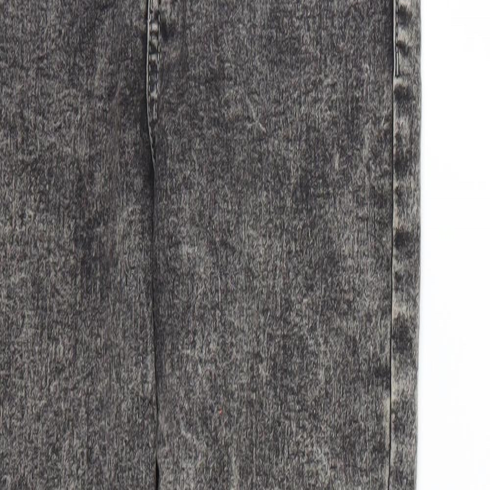 Denim & Co. Womens Grey   Skinny Jeans Size 10 L26 in