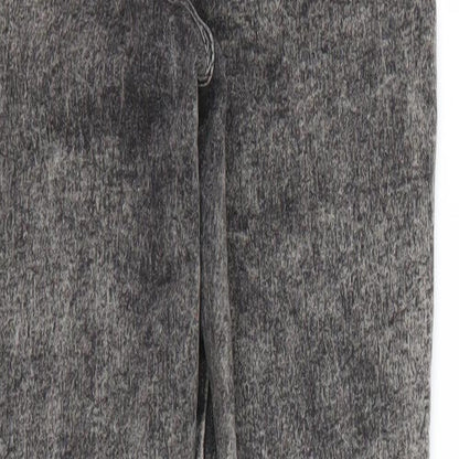 Denim & Co. Womens Grey   Skinny Jeans Size 10 L26 in