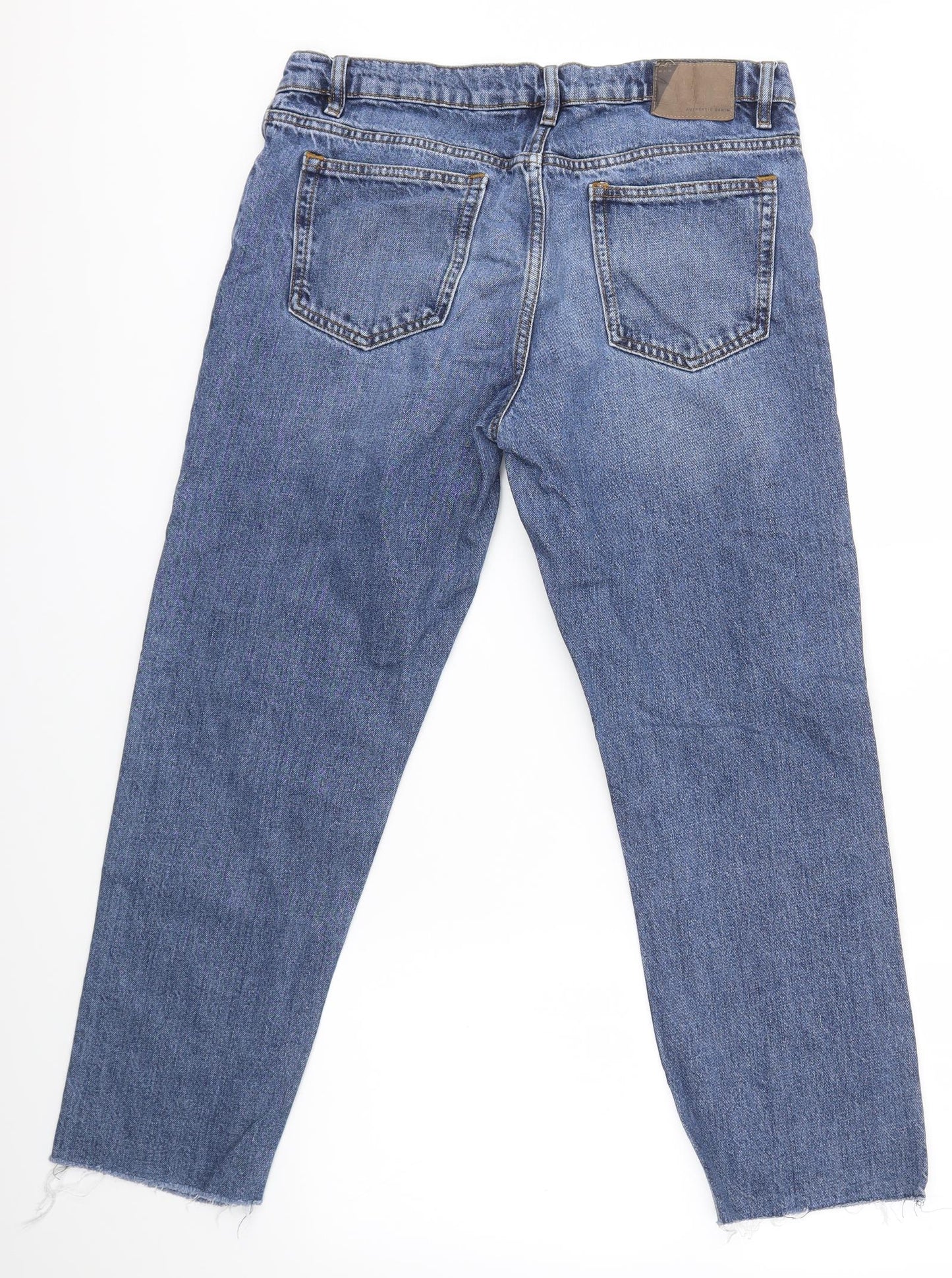 Mango Mens Blue   Straight Jeans Size 32 in L26 in