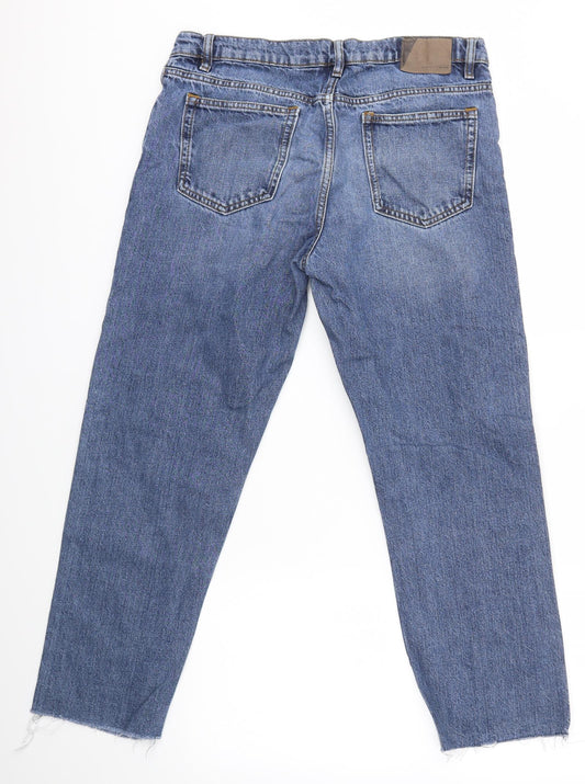 Mango Mens Blue   Straight Jeans Size 32 in L26 in