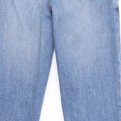 M&S Womens Blue   Skinny Jeans Size 28 in L27 in