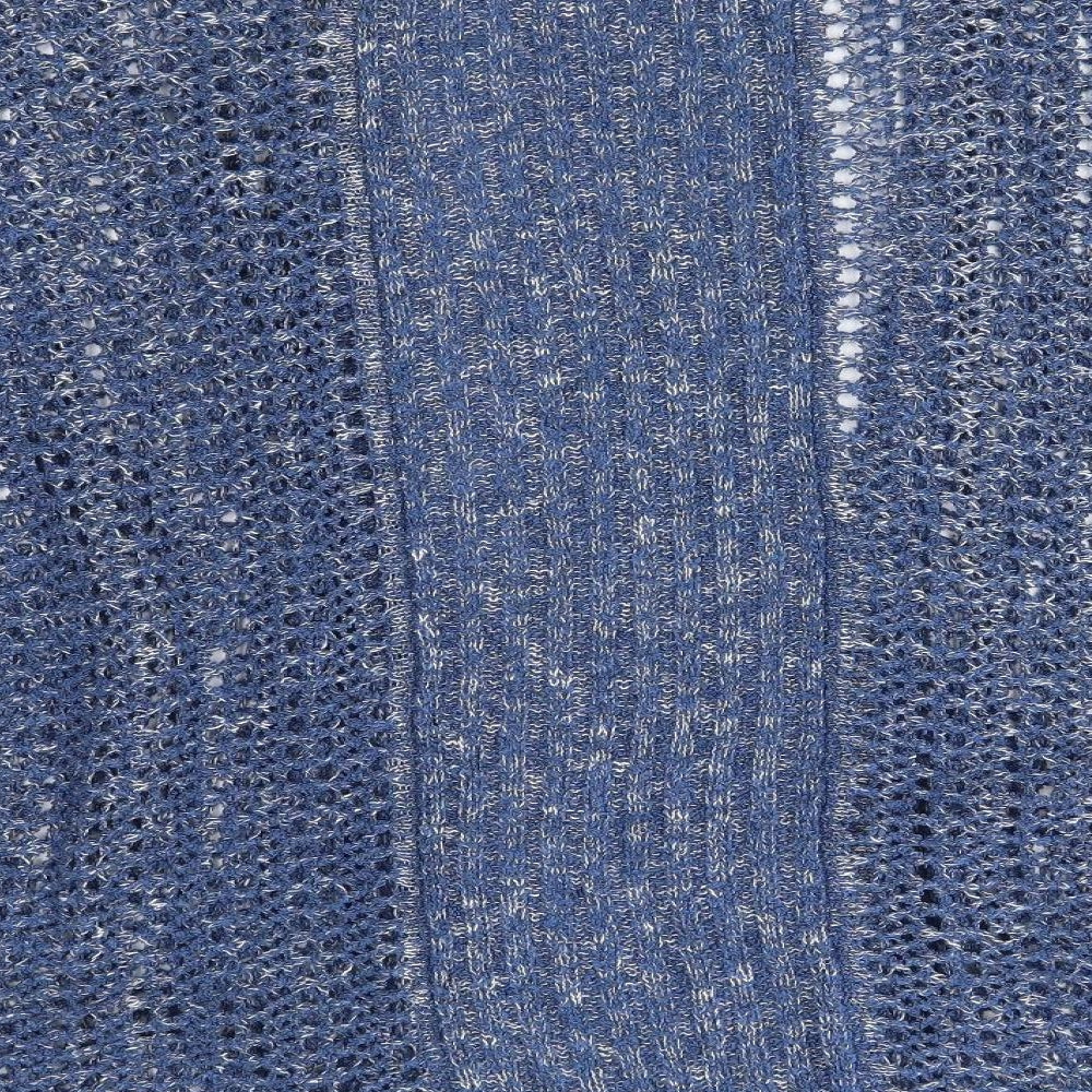 Womens UK Size S Warehouse Blue Cardigan Jumper