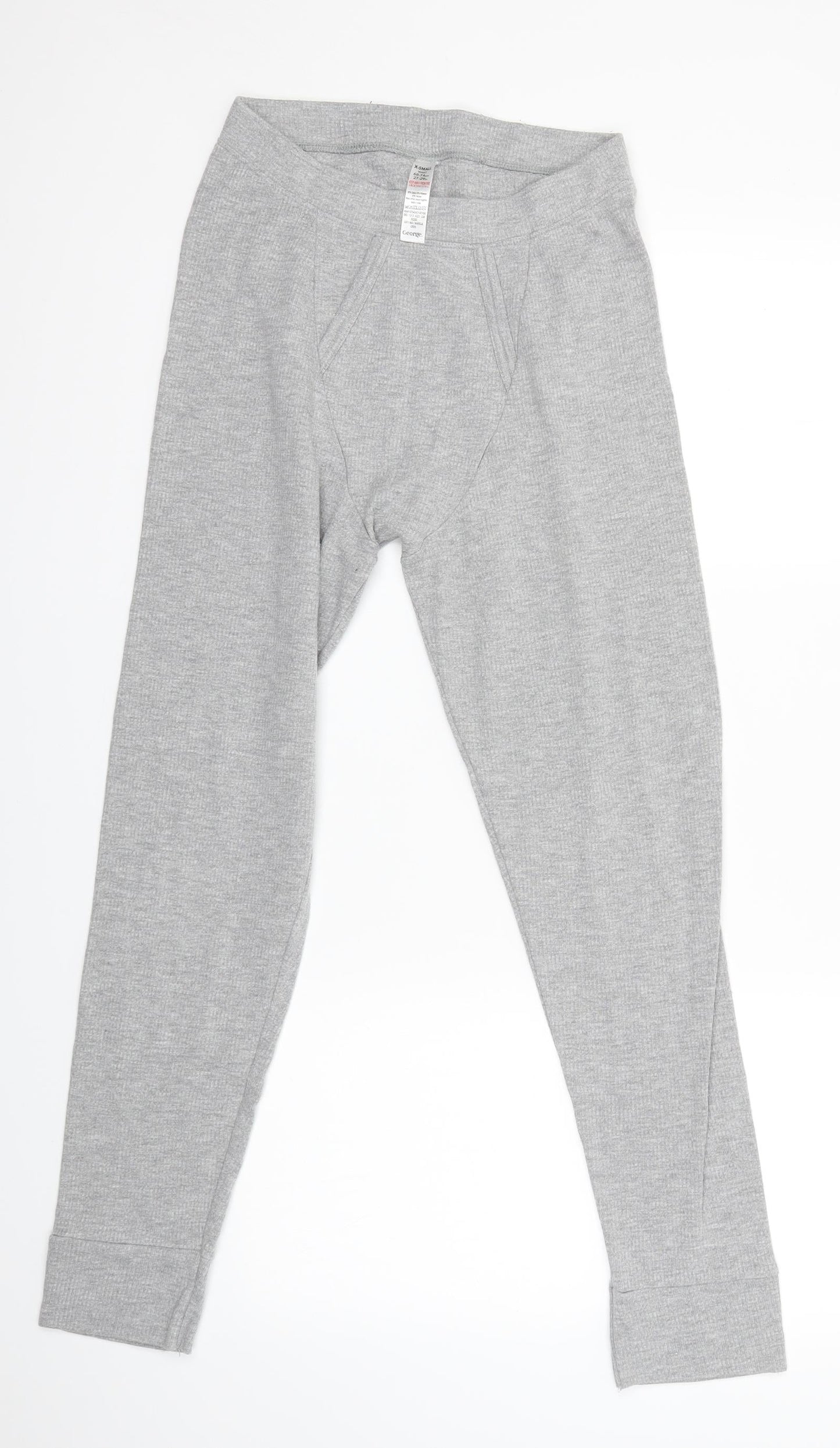 George Mens Grey   Jogger Trousers Size XS L27 in - LONG JOHNS