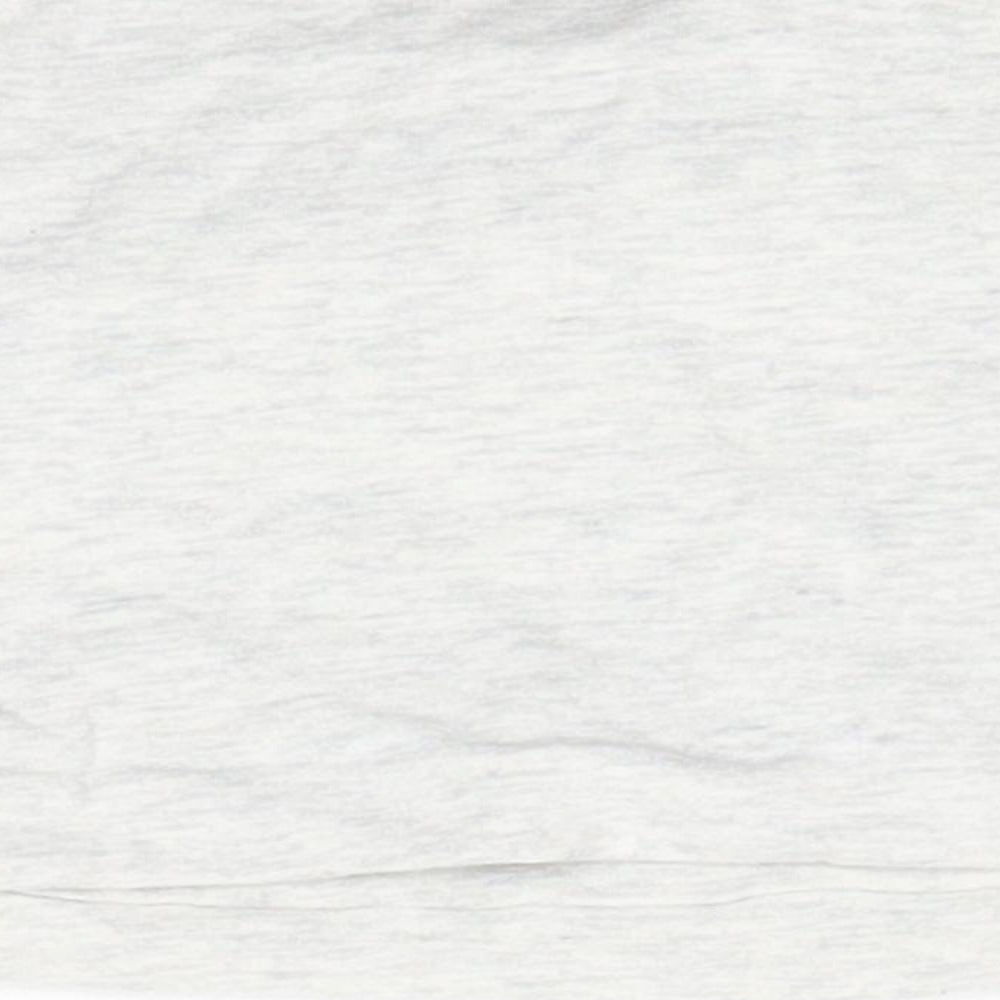 Topshop Womens Grey   Cropped Blouse Size 6