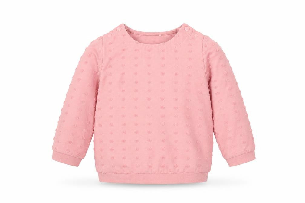 TU Baby Pink Spotted  Basic T-Shirt Size 12-18 Months