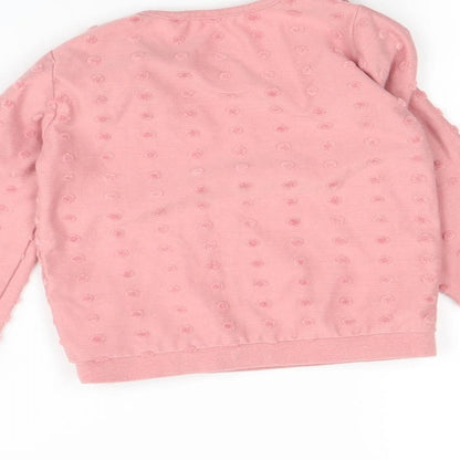 TU Baby Pink Spotted  Basic T-Shirt Size 12-18 Months