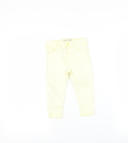 Zara Baby Yellow    Trousers Size 12-18 Months
