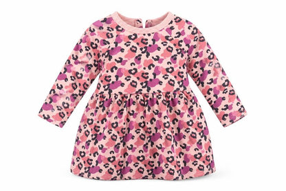 F&F Baby Pink Animal Print  Fit & Flare  Size 3-6 Months