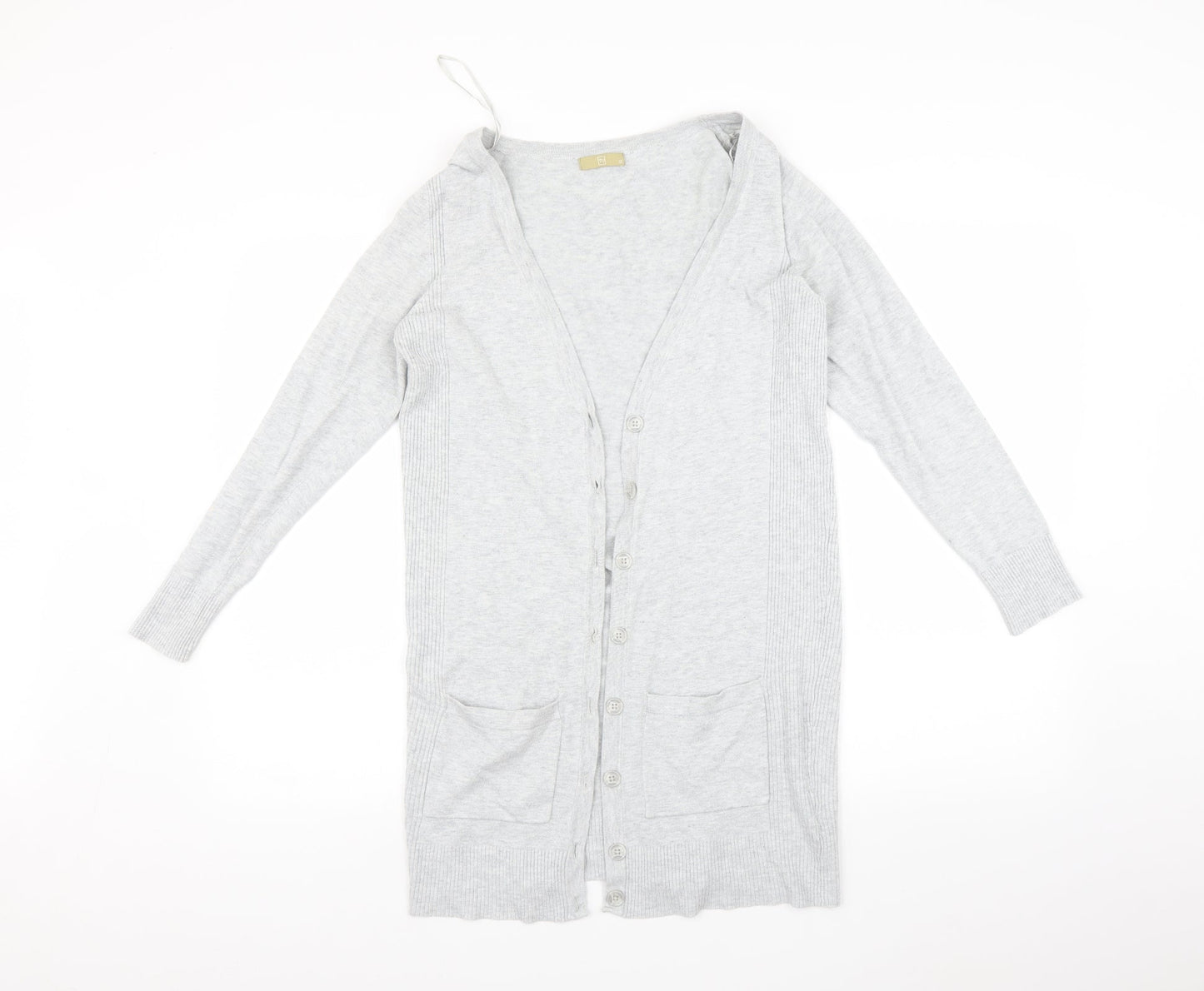 TU Womens Grey   Cardigan Jumper Size 12