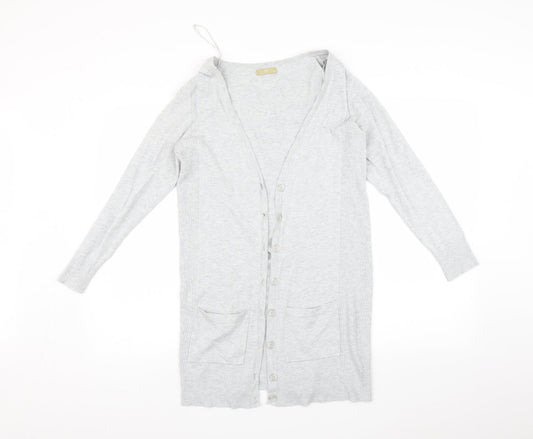 TU Womens Grey   Cardigan Jumper Size 12