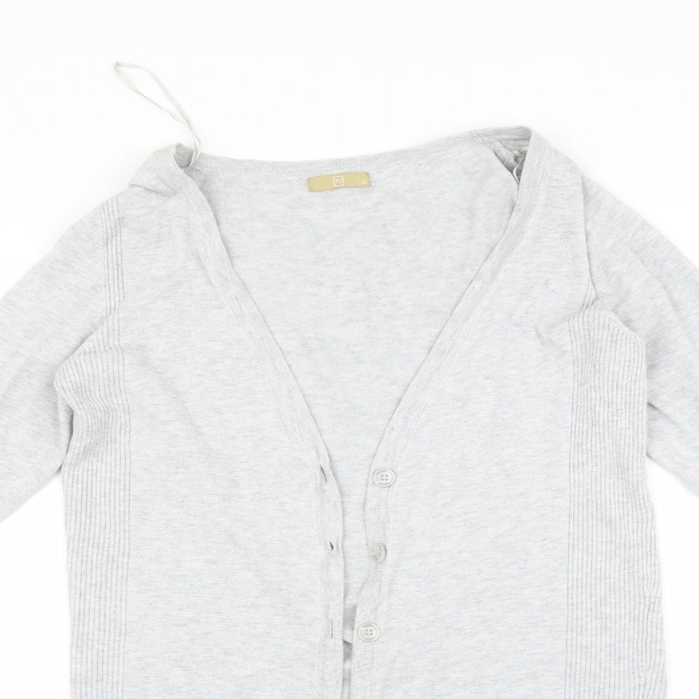 TU Womens Grey   Cardigan Jumper Size 12