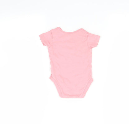 George Baby Pink   Babygrow One-Piece Size 9-12 Months  - bambi