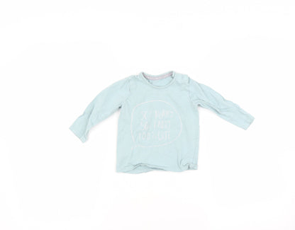 George Baby Blue   Basic T-Shirt Size 9-12 Months