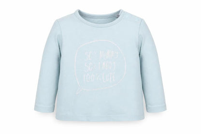 George Baby Blue   Basic T-Shirt Size 9-12 Months