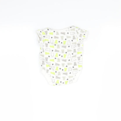 George Baby Multicoloured   Romper One-Piece Size 0-3 Months  - Bunny print