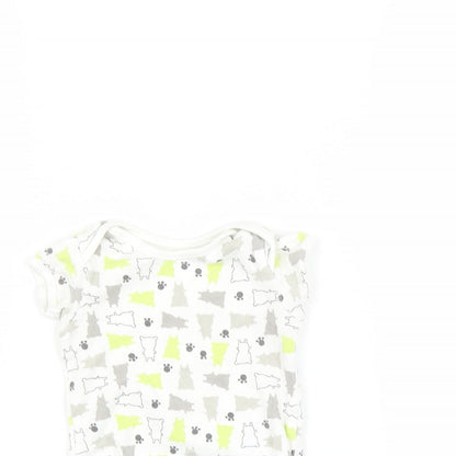 George Baby Multicoloured   Romper One-Piece Size 0-3 Months  - Bunny print