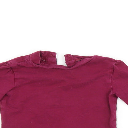 Early days Baby Purple   Basic T-Shirt Size 9-12 Months