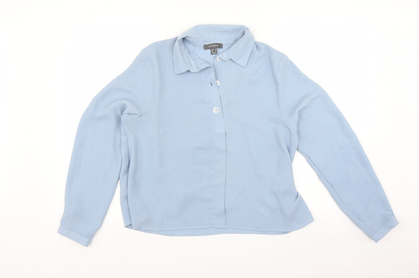 Primark Womens Blue    Button-Up Size 14