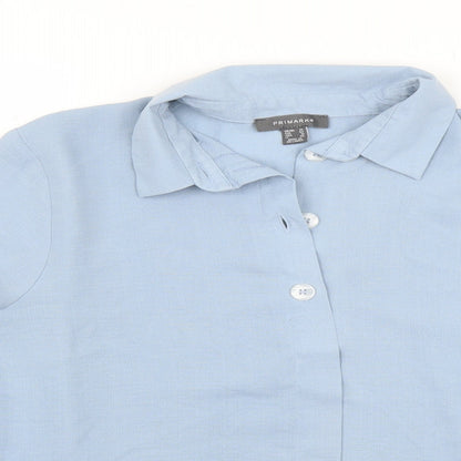 Primark Womens Blue    Button-Up Size 14