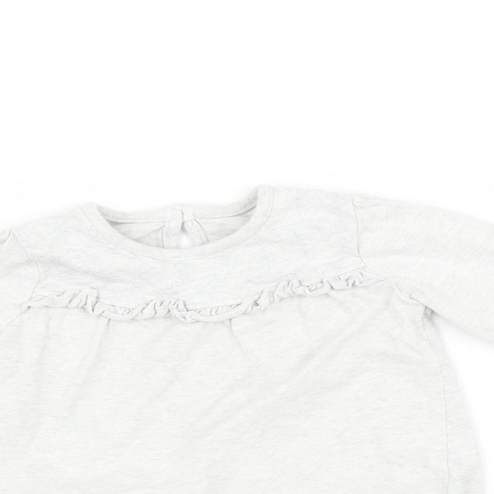 George Baby Grey   Basic T-Shirt Size 9-12 Months