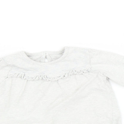 George Baby Grey   Basic T-Shirt Size 9-12 Months