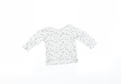 Primark Baby Grey   Basic T-Shirt Size 6-9 Months