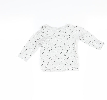 Primark Baby Grey   Basic T-Shirt Size 6-9 Months