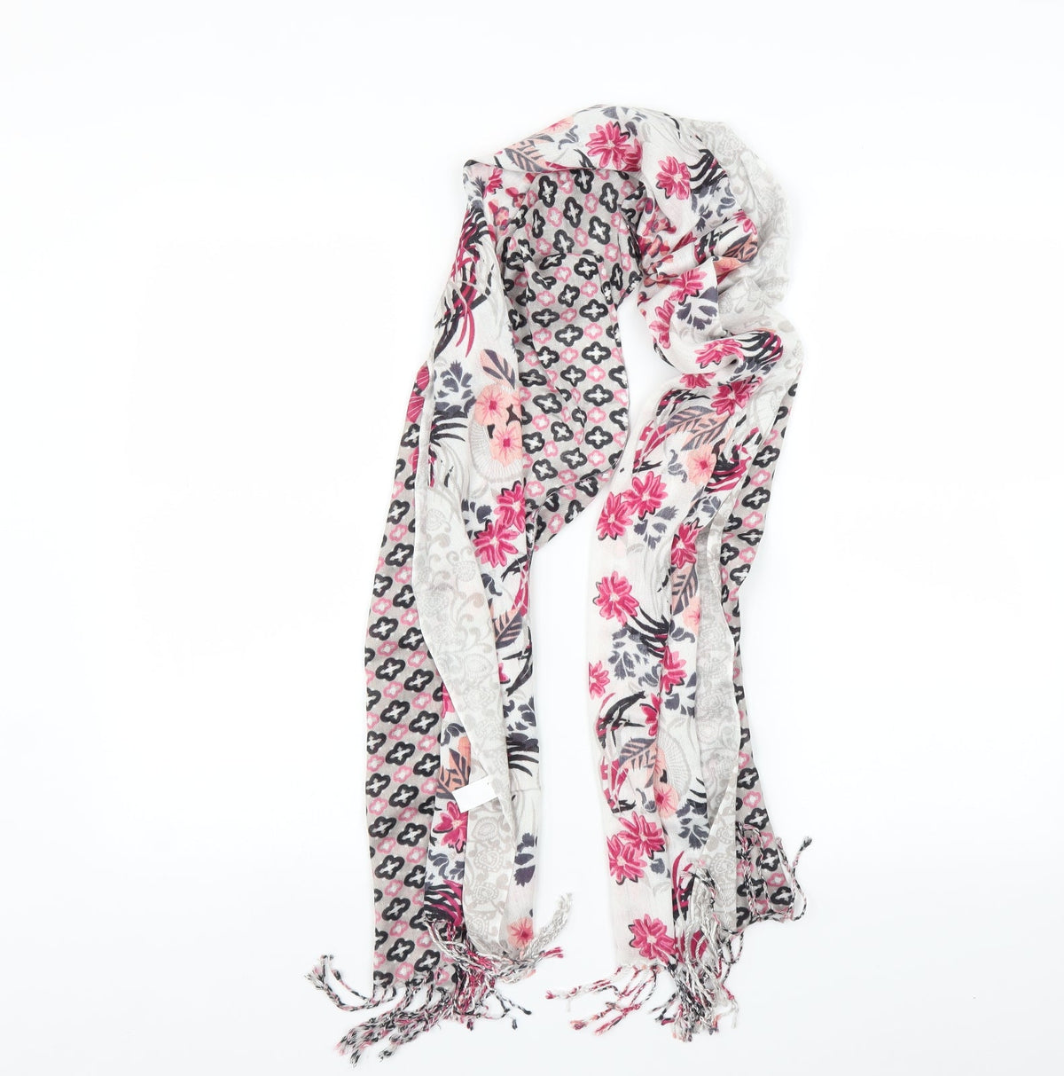 Preworn Womens Multicoloured Floral   Scarf