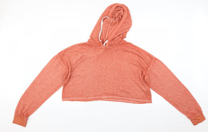 Preworn Womens Orange    Hoodie Size M