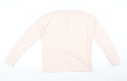 Womens UK Size L RESERVED Pink Pullover Jumper