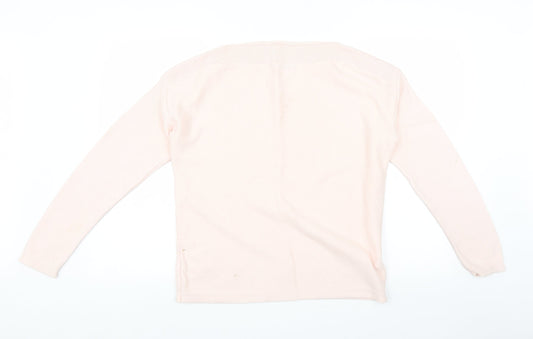 Womens UK Size L RESERVED Pink Pullover Jumper