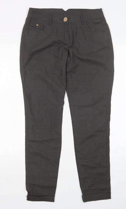 Protest Womens Green   Chino Trousers Size XS L29 in