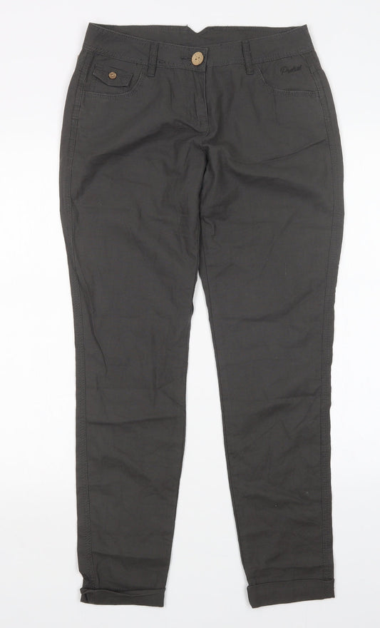 Protest Womens Green   Chino Trousers Size XS L29 in