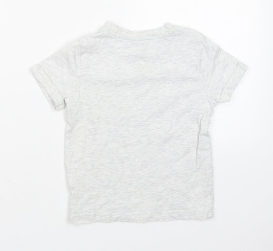 F&F Boys Grey   Basic T-Shirt Size 2-3 Years