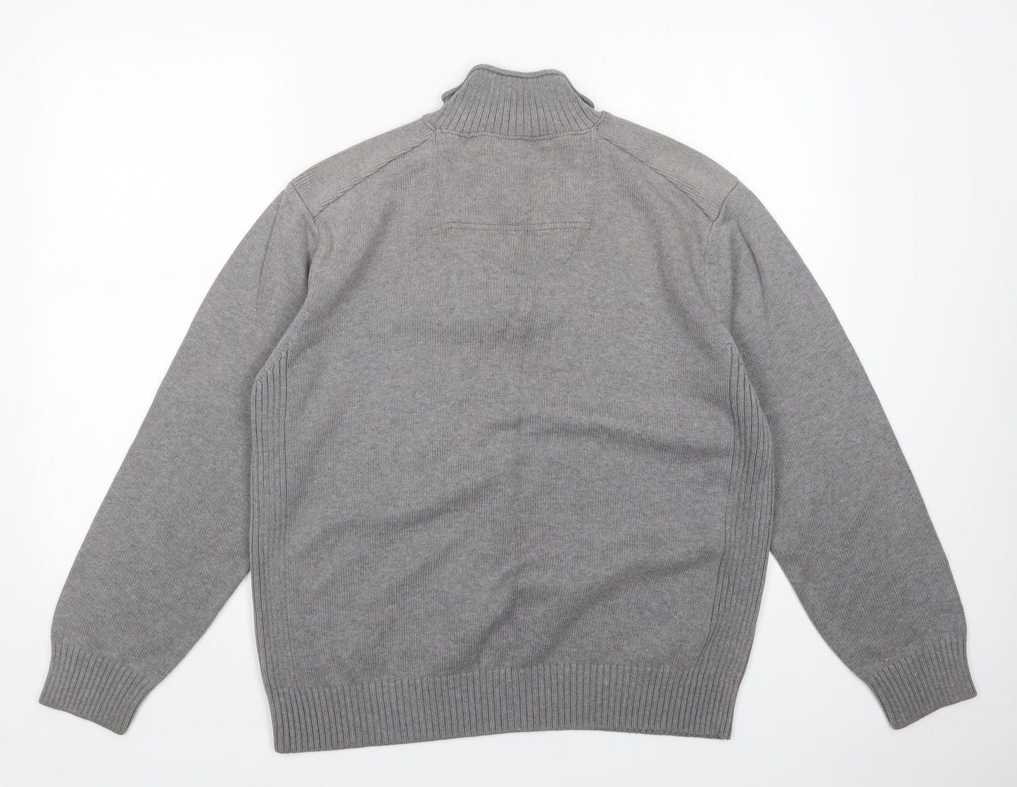 Mens UK Size L NEXT Grey Pullover Sweatshirt