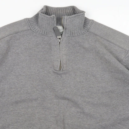 Mens UK Size L NEXT Grey Pullover Sweatshirt