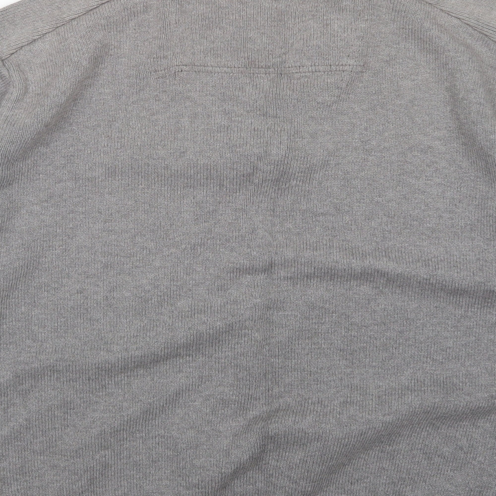 Mens UK Size L NEXT Grey Pullover Sweatshirt