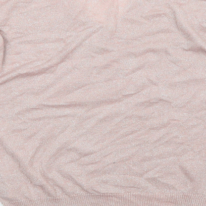 Womens UK Size 16 Together Pink Pullover Jumper