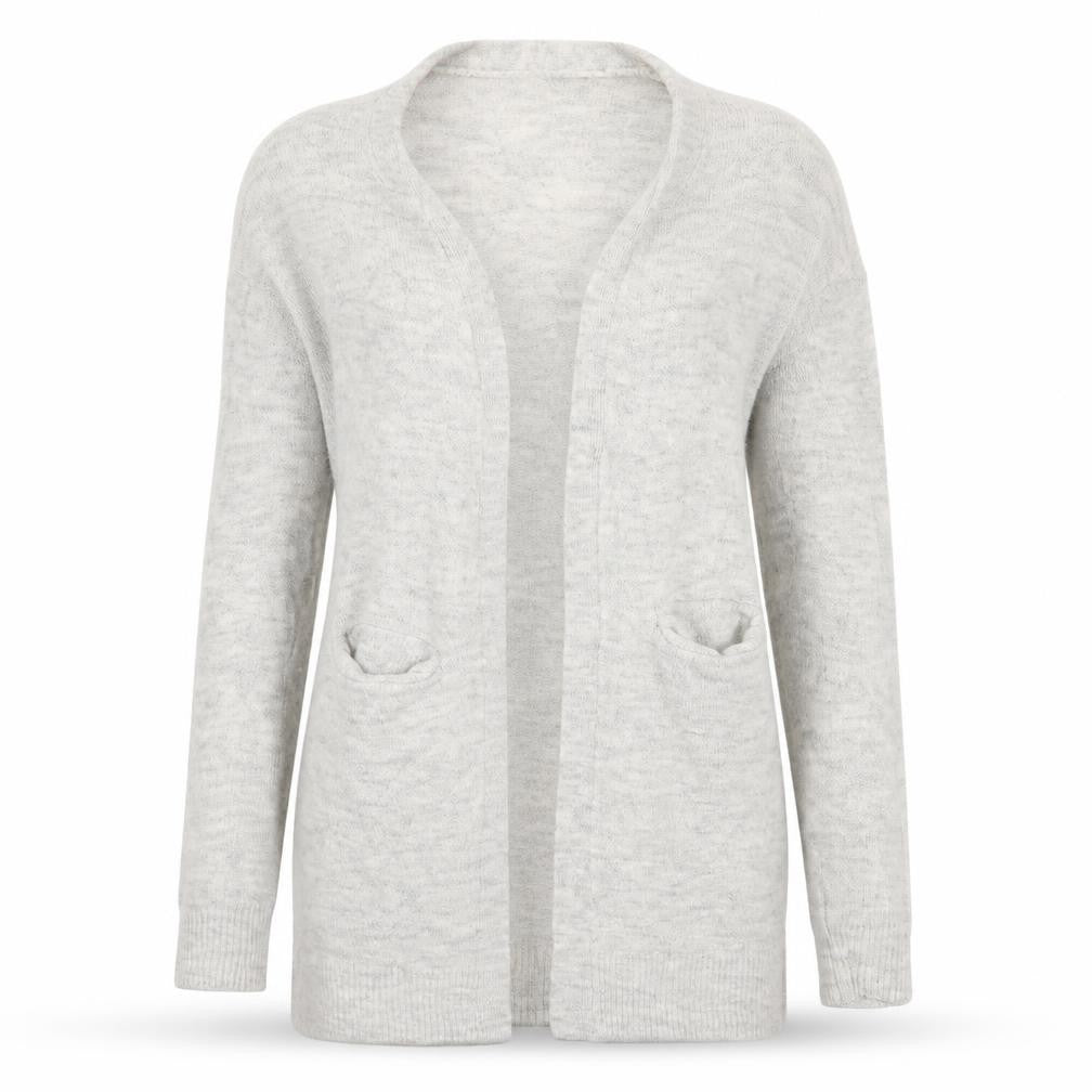 New Look Womens Grey   Cardigan Jumper Size S