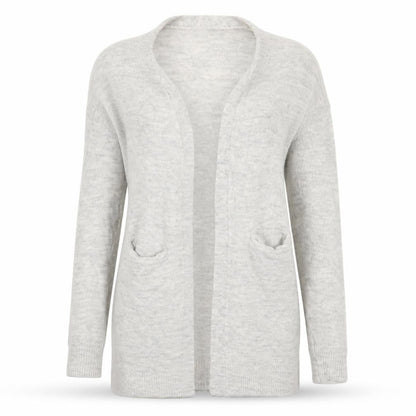 New Look Womens Grey   Cardigan Jumper Size S