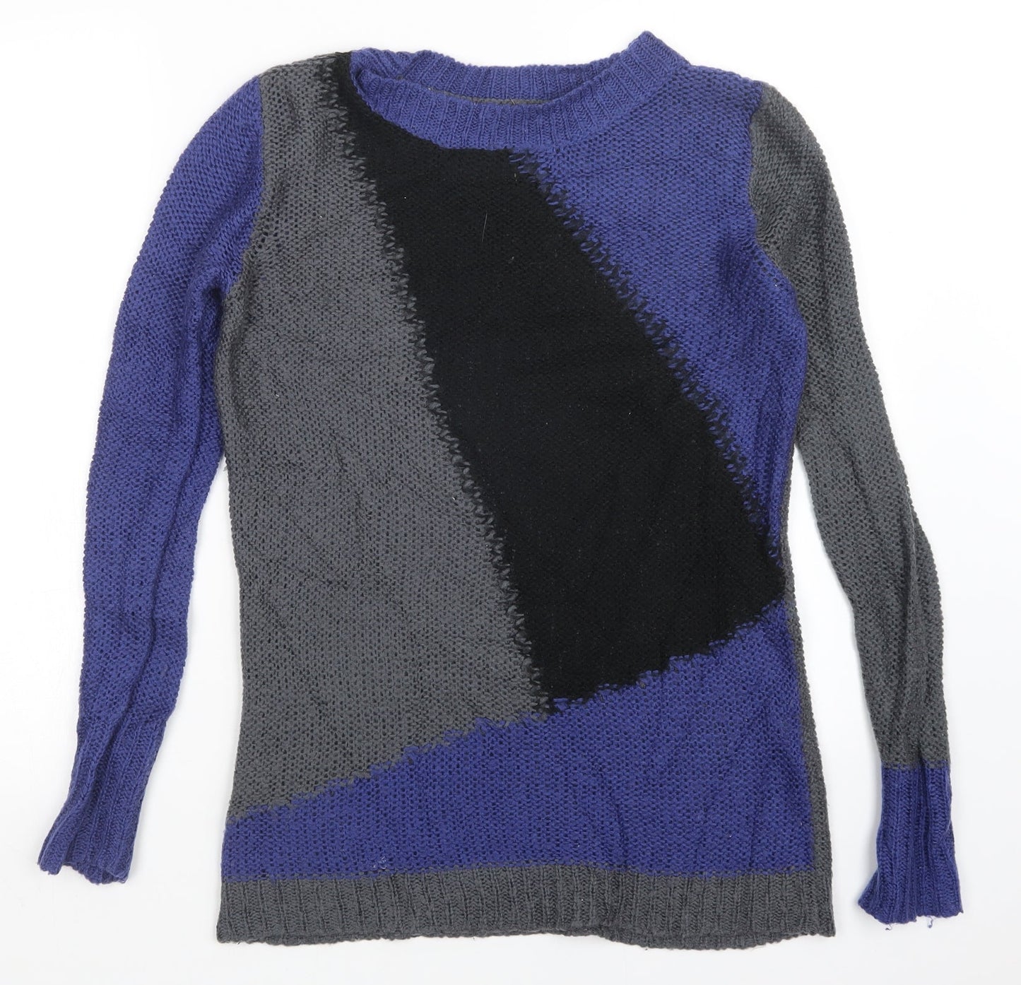 Influence Womens Multicoloured   Pullover Jumper Size 10